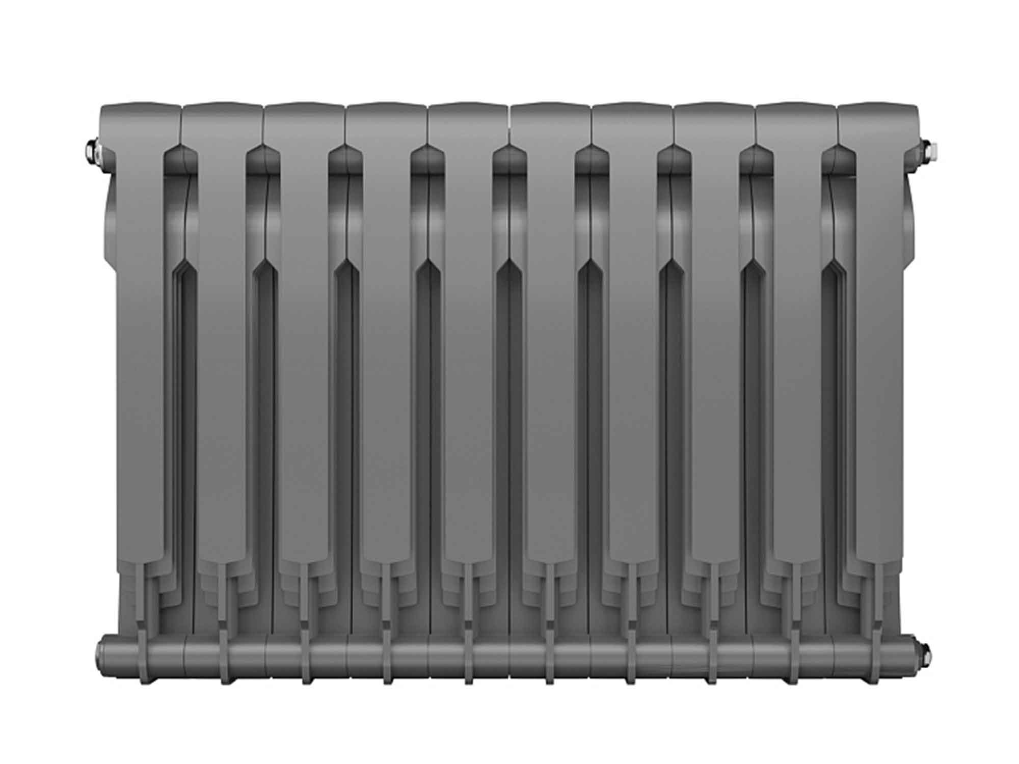 heating radiators royal thermo biliner 500 silver satin